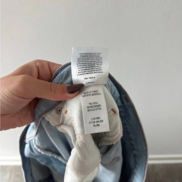 CITIZENS OF HUMANITY Paloma Baggy Jeans 29 Straight Leg